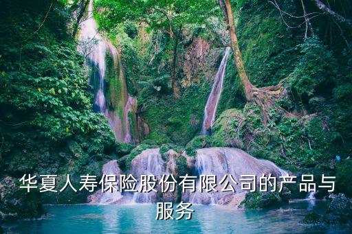  華夏人壽保險股份有限公司的產(chǎn)品與服務(wù)