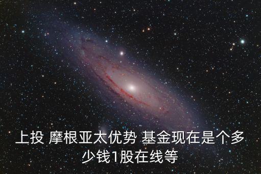 上投摩根行業(yè)輪動基金凈值