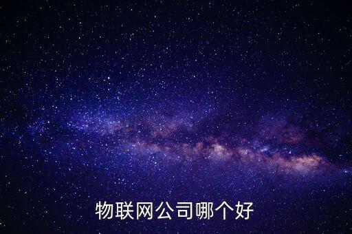 物聯網公司哪個好