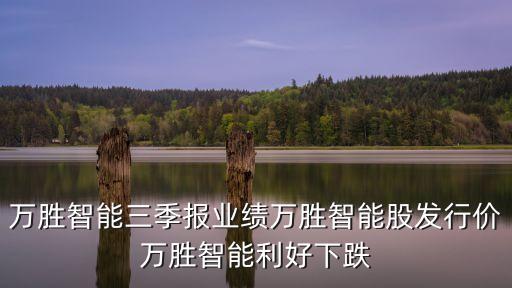 萬勝智能三季報業(yè)績?nèi)f勝智能股發(fā)行價萬勝智能利好下跌