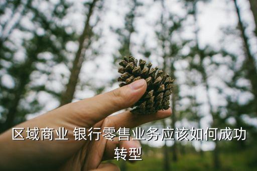 區(qū)域商業(yè) 銀行零售業(yè)務應該如何成功轉(zhuǎn)型