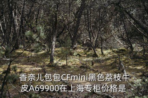  香奈兒包包CFmini黑色荔枝牛皮A69900在上海專柜價格是