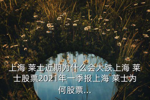 上海 萊士近期為什么會大跌上海 萊士股票2021年一季報上海 萊士為何股票...