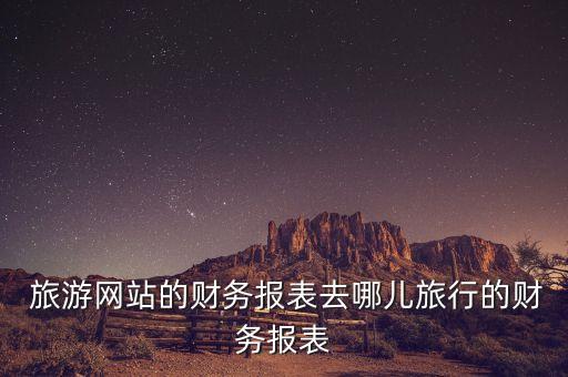  旅游網(wǎng)站的財(cái)務(wù)報表去哪兒旅行的財(cái)務(wù)報表