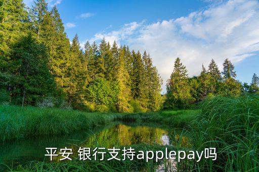  平安 銀行支持applepay嗎