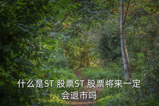 什么是ST 股票ST 股票將來一定會(huì)退市嗎