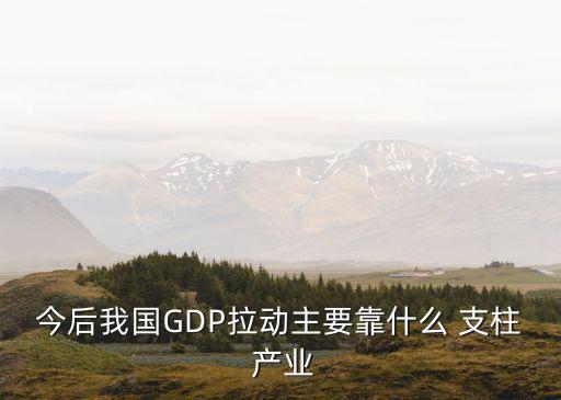 今后我國(guó)GDP拉動(dòng)主要靠什么 支柱 產(chǎn)業(yè)